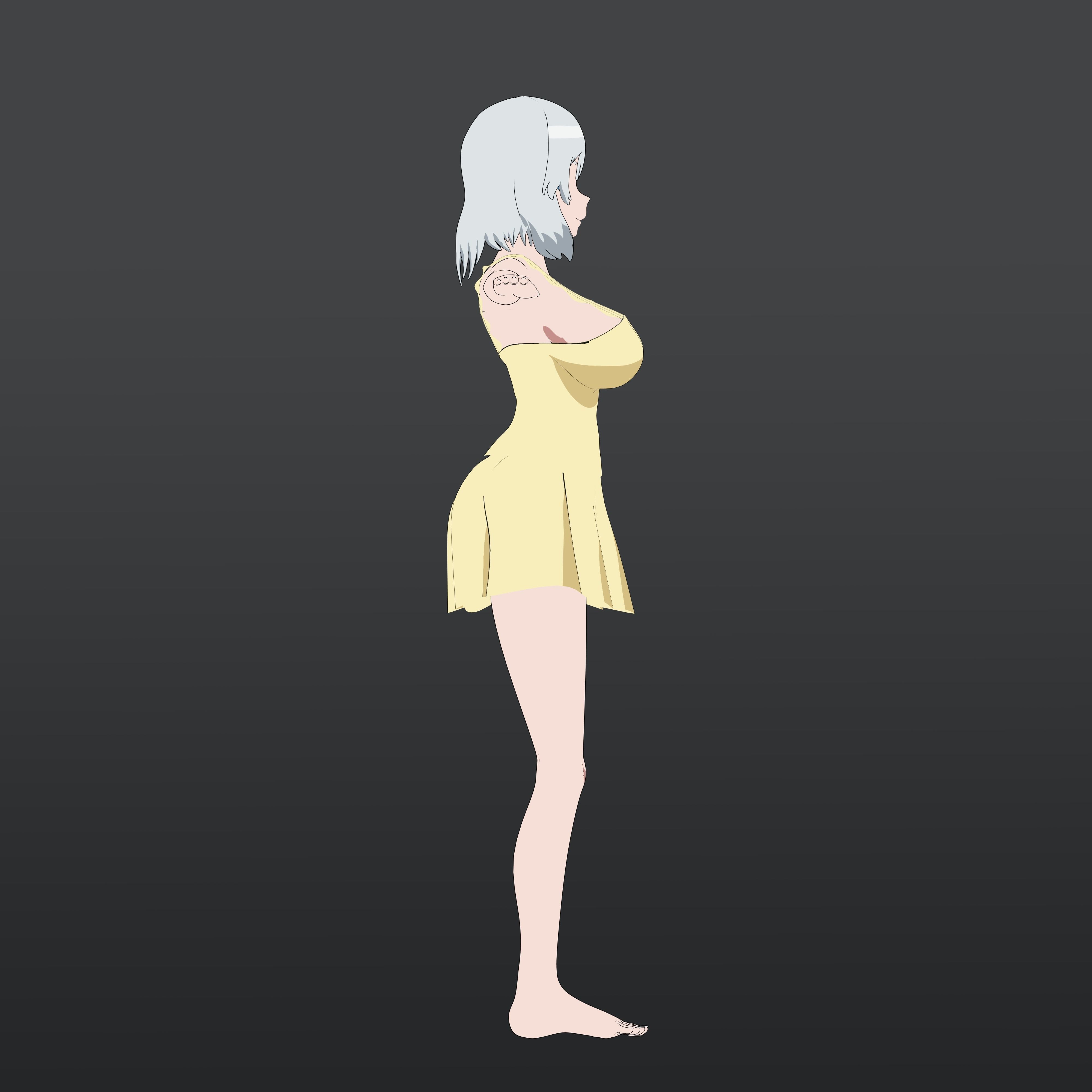Sophie  - Isekai One Turn Kill Nee-san 3D model_11