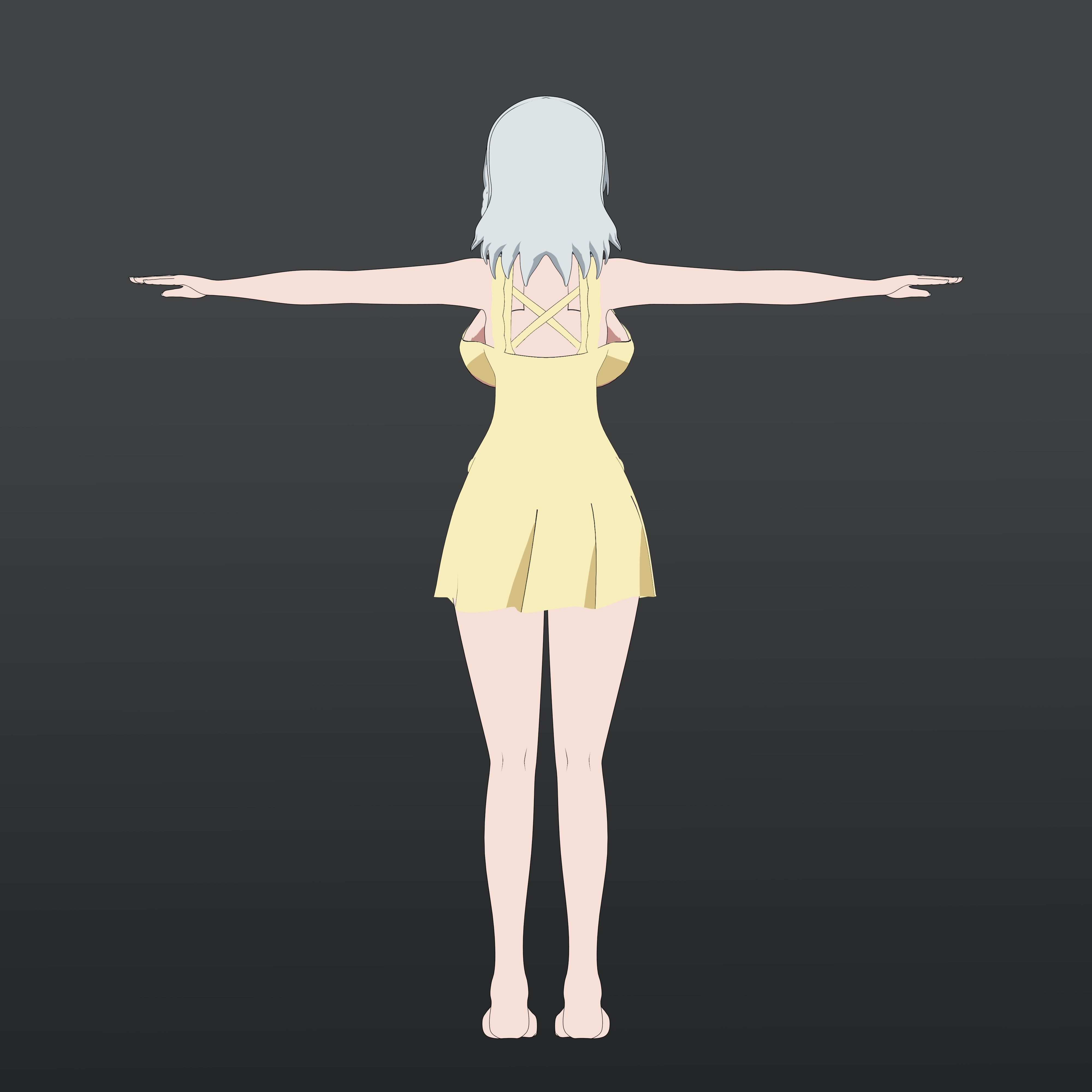 Sophie  - Isekai One Turn Kill Nee-san 3D model_9