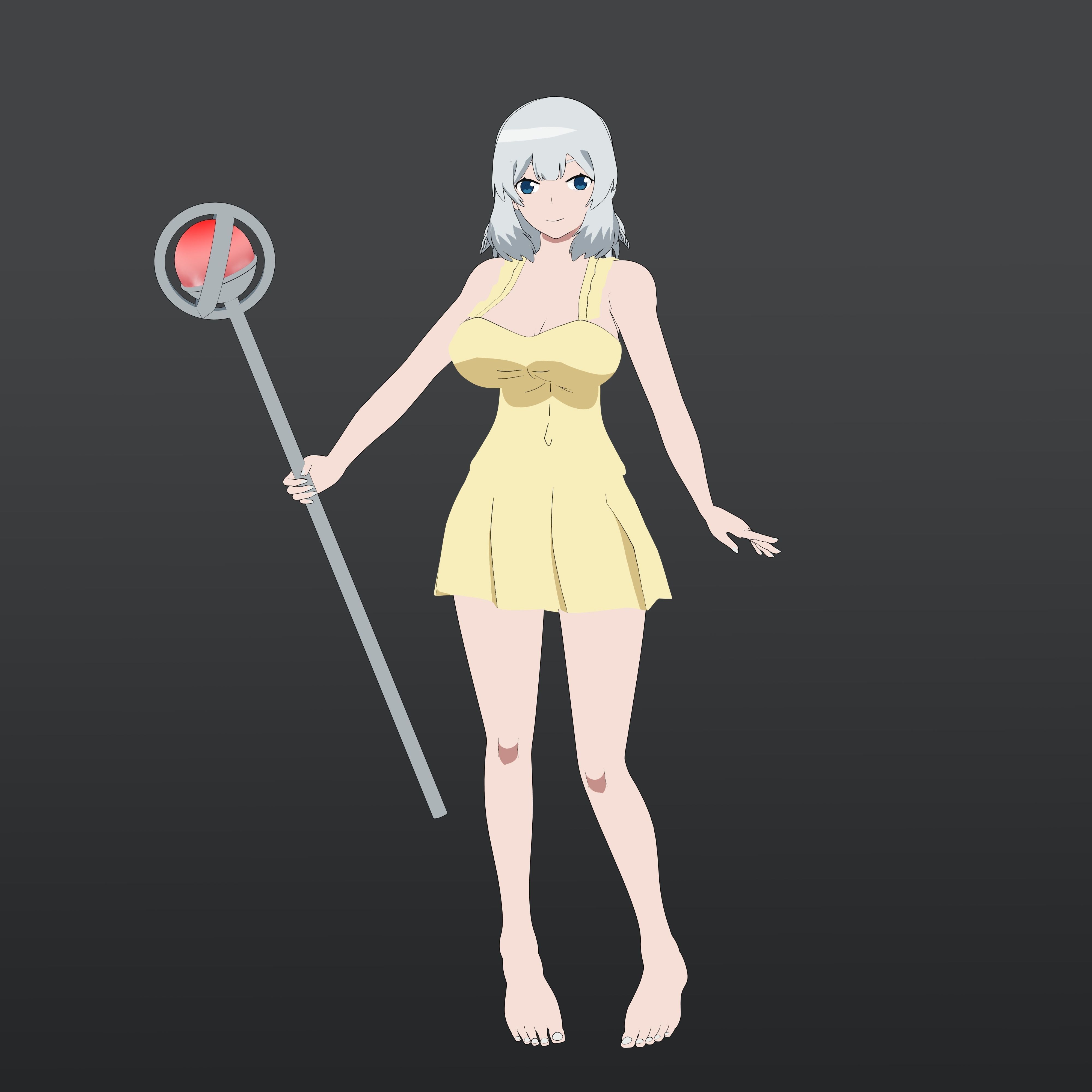 Sophie  - Isekai One Turn Kill Nee-san 3D model_2