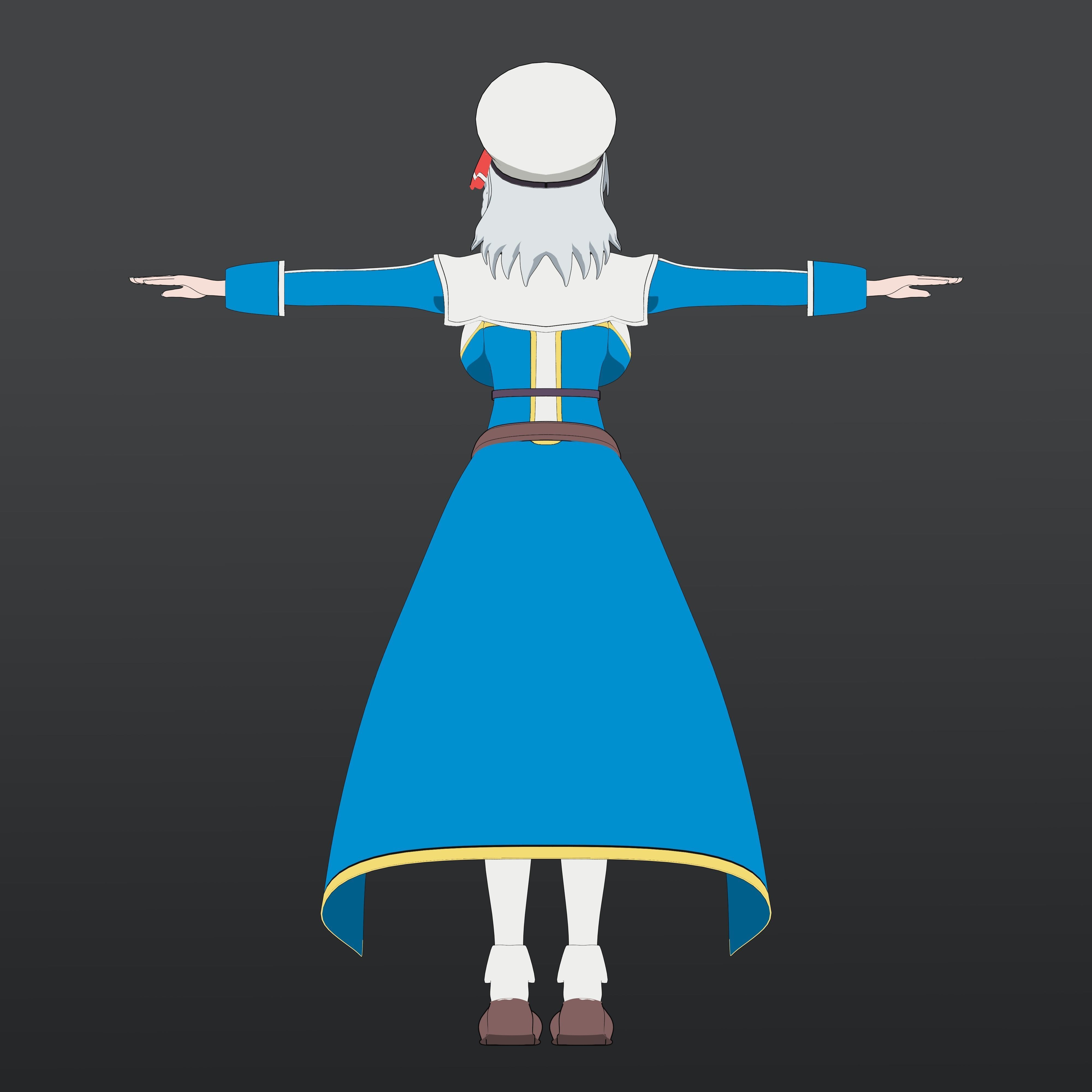 Sophie  - Isekai One Turn Kill Nee-san 3D model_5