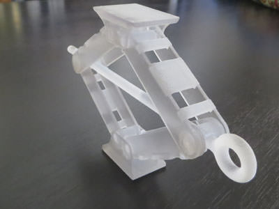 Car jack 3D print model_4
