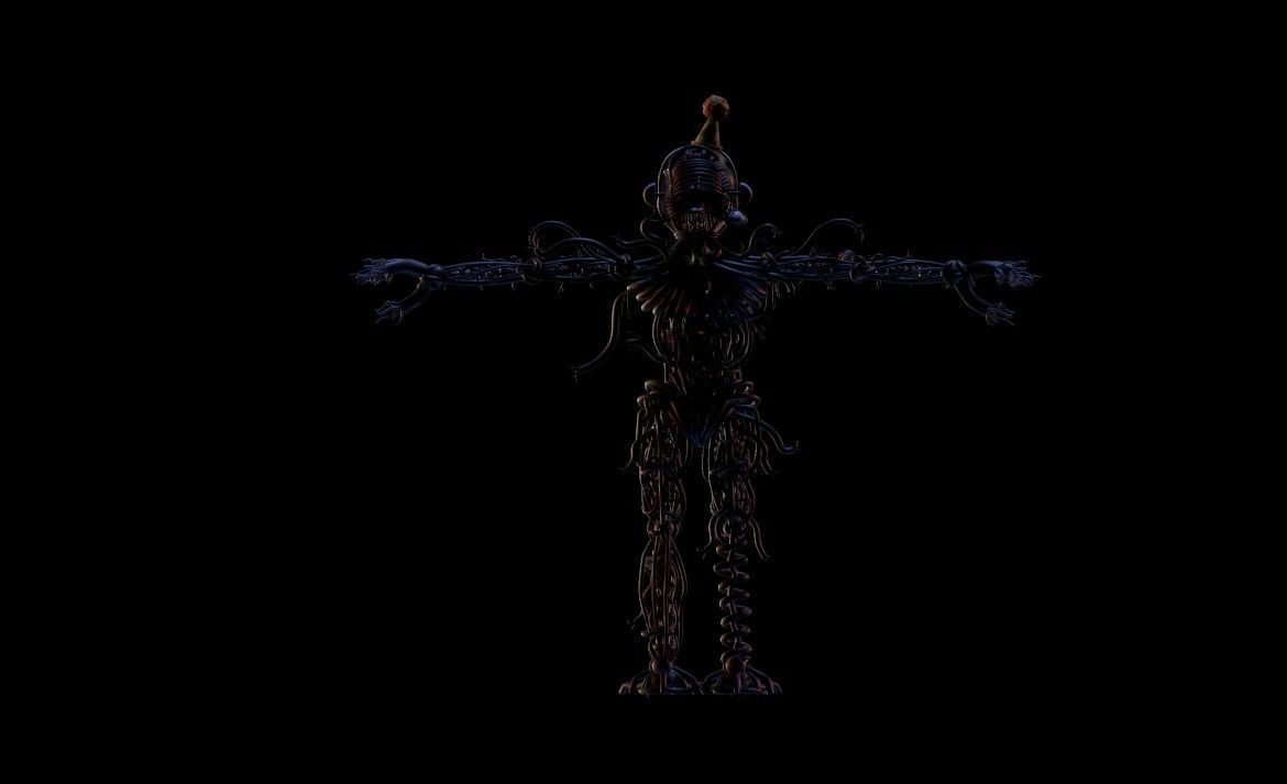 Ennard - FNAF Sister Location Low-poly 3D model_2