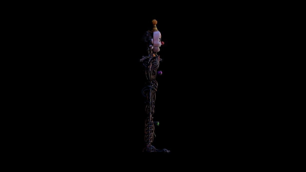 Ennard - FNAF Sister Location Low-poly 3D model_3