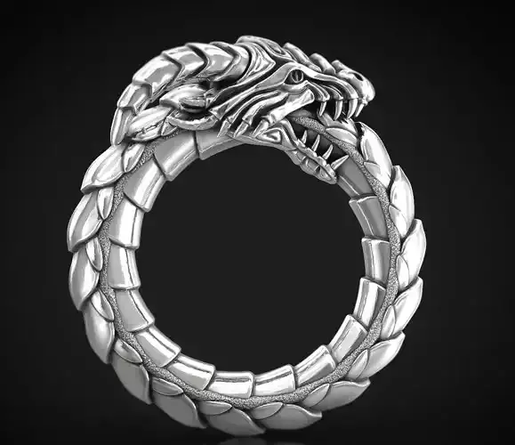 OUROBOROS RING 2 Printable Model