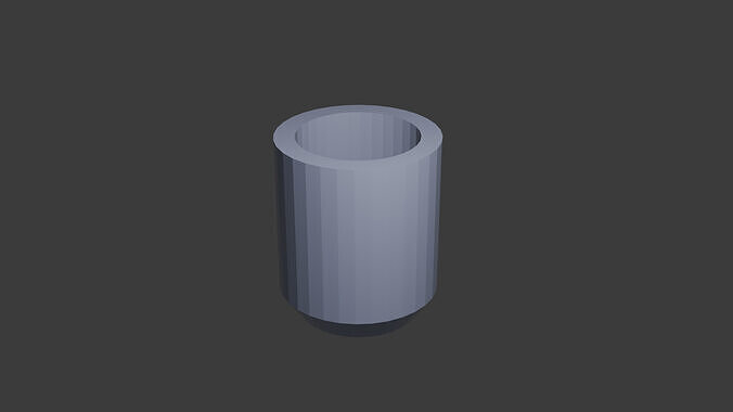 Contemporary minimalist flower pots 3D model