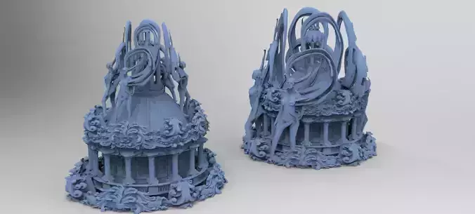 Art Deco Sun Global  towers 