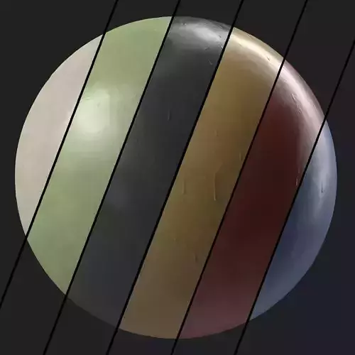 Plaster Materials 40- Plaster Spray Painted - sbsar pbr seamless