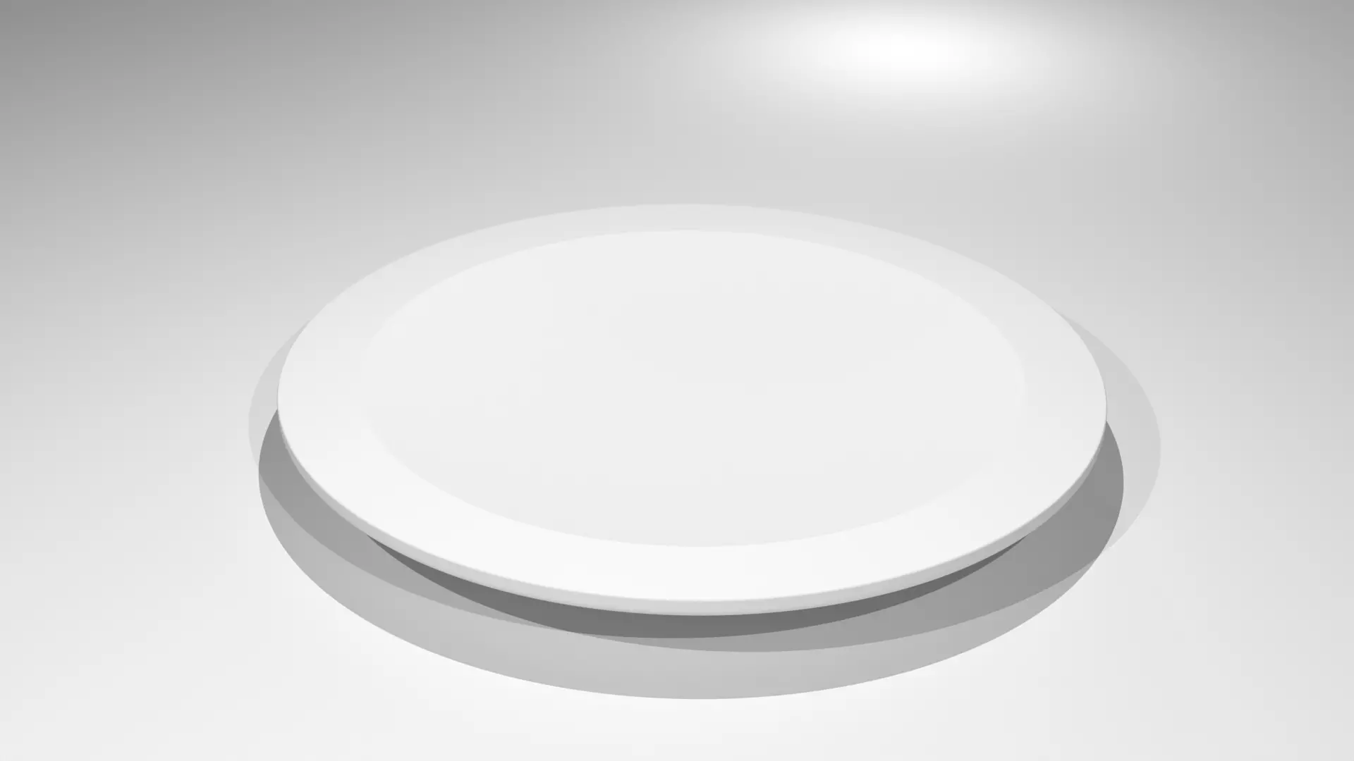 dinner plate Free 3D model_0