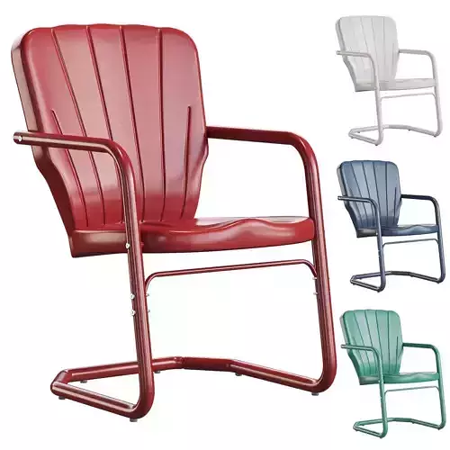 Burley Patio Dining Armchair 3D model