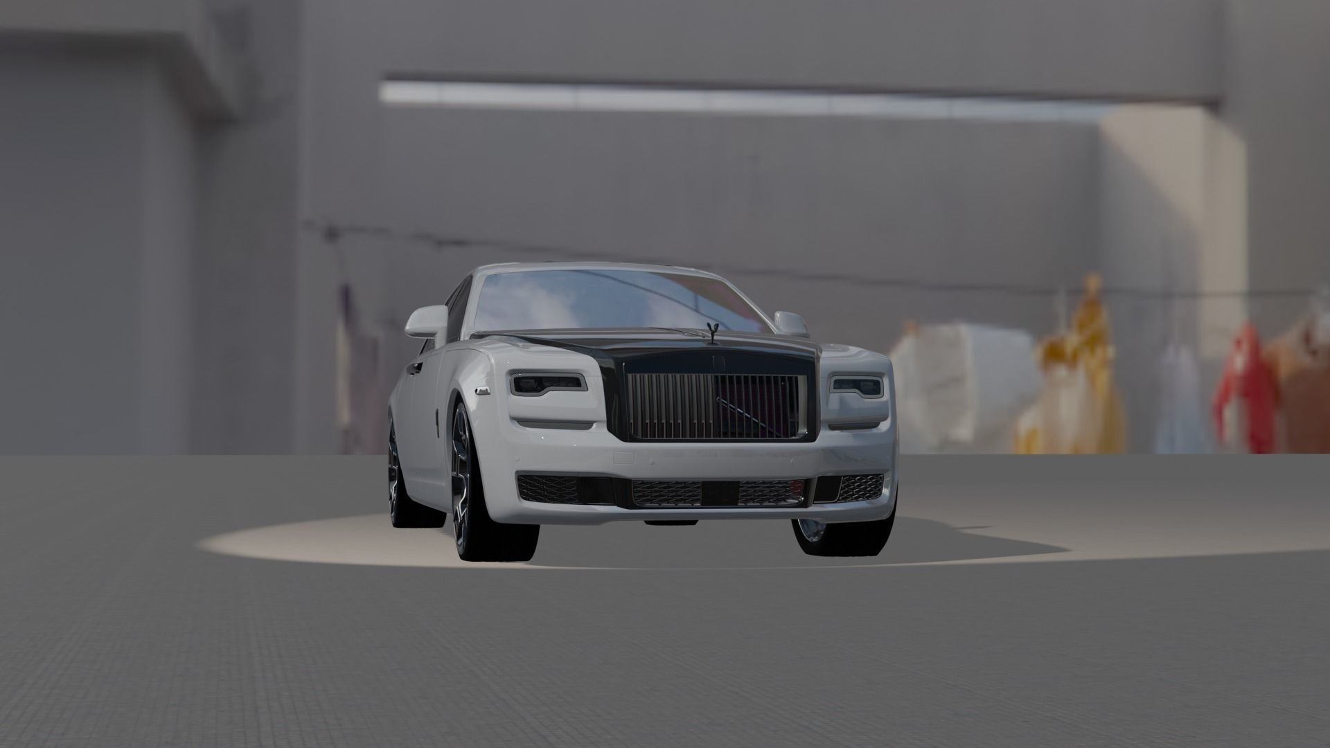 Rolls-Royce Ghost 3D model_2