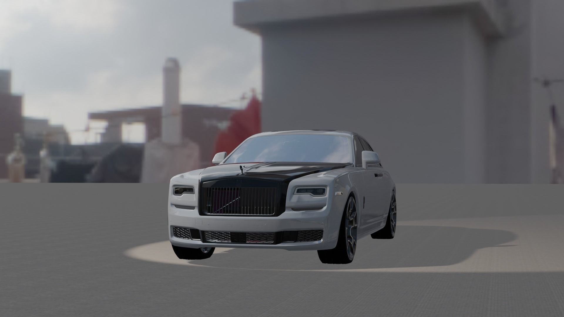 Rolls-Royce Ghost 3D model_1
