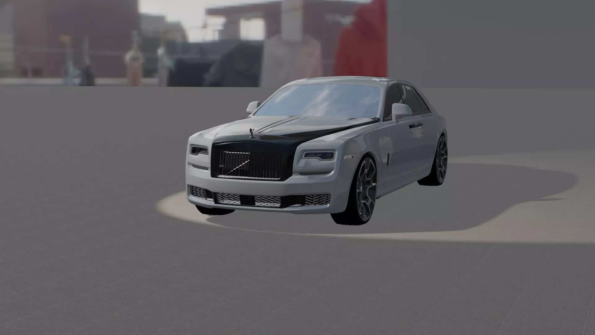 Rolls-Royce Ghost 3D model_0