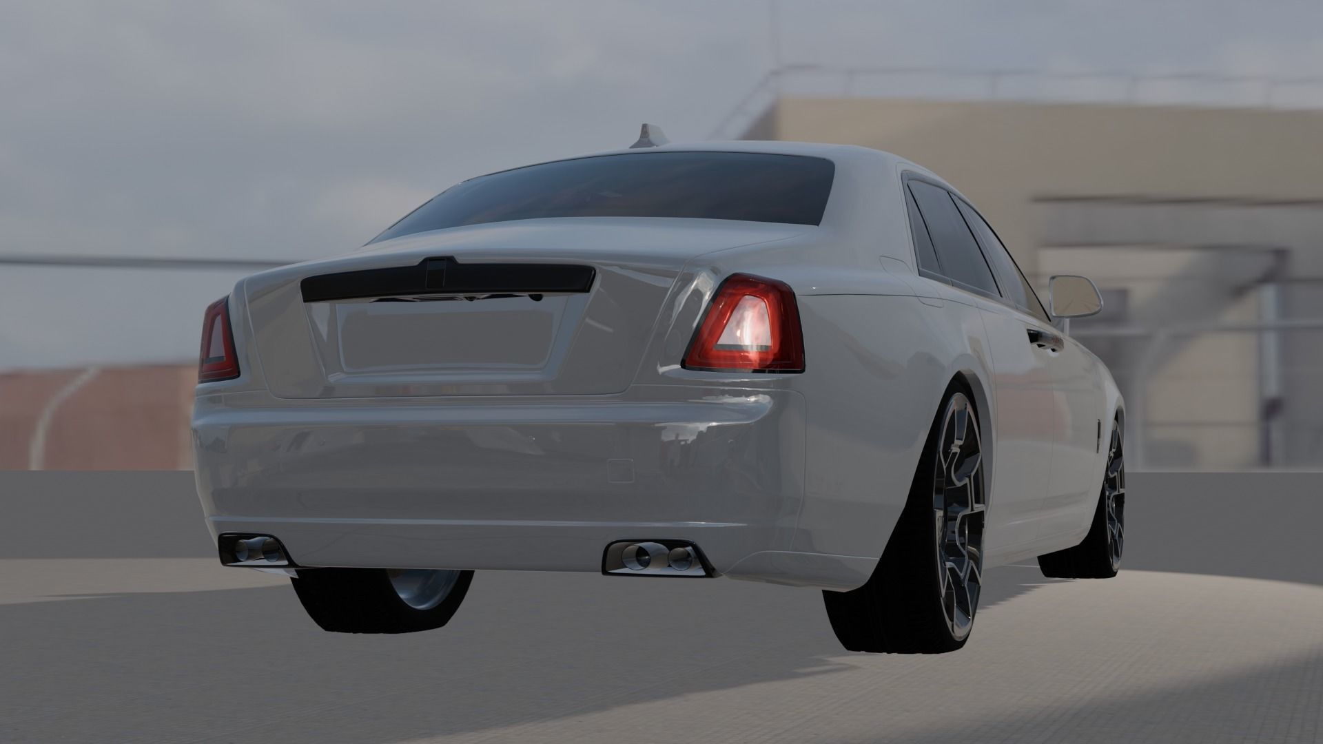 Rolls-Royce Ghost 3D model_3