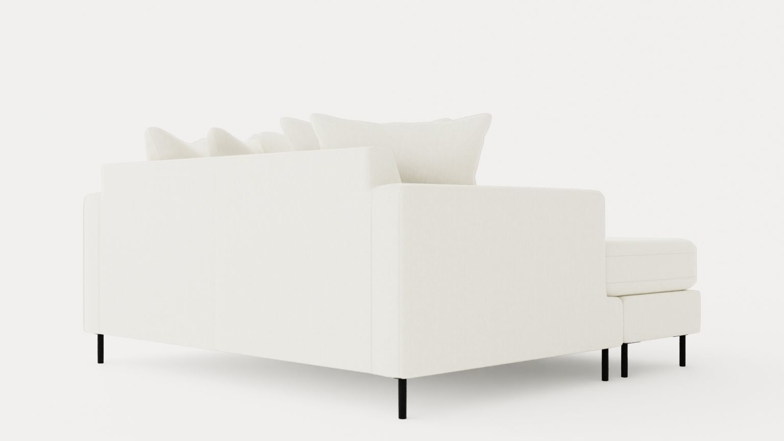 Crosby Daybed Low-poly 3D model_3