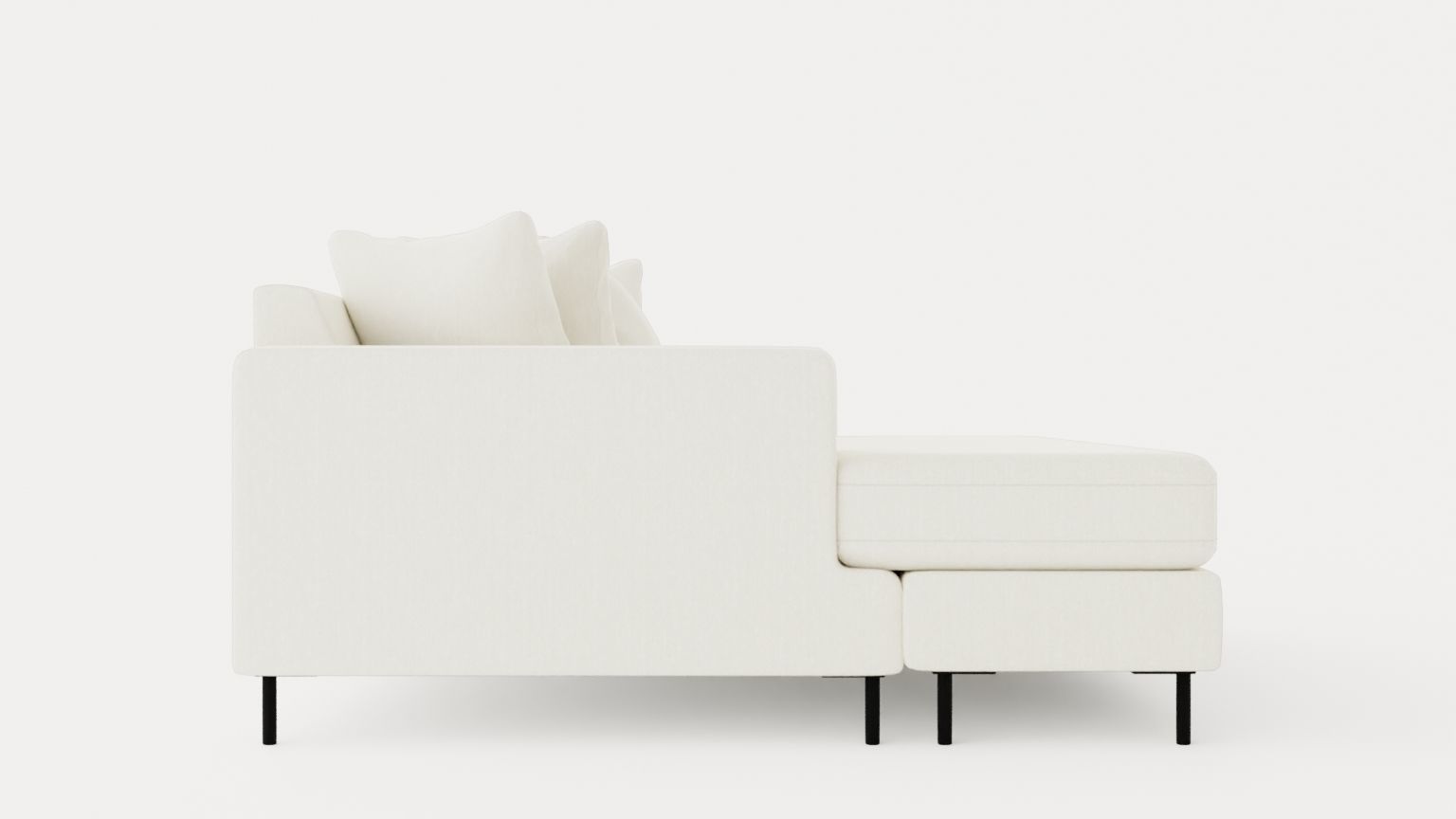 Crosby Daybed Low-poly 3D model_2