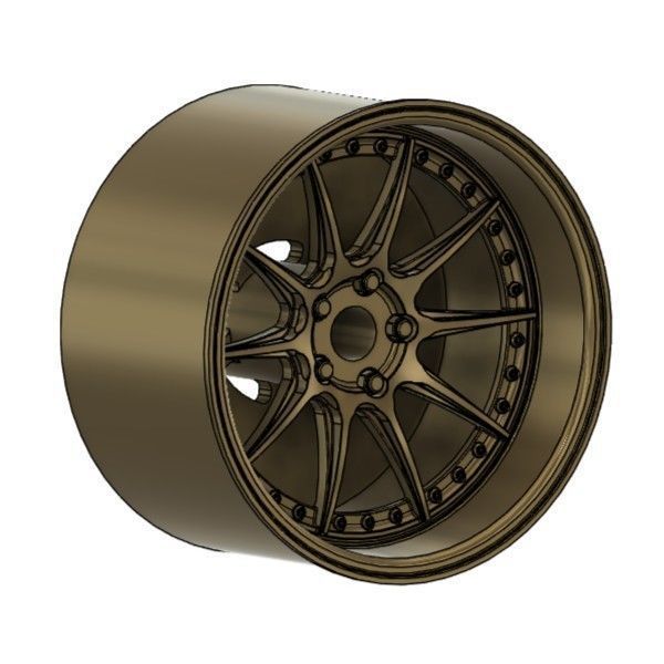 AODHAN DS07 RIMS FOR DIECAST 64 SCALE 3D print model_1