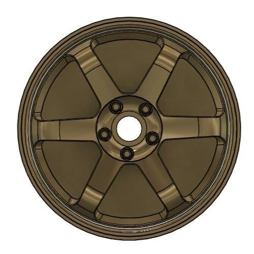 AVIS AV06 RIMS FOR DIECAST 64 SCALE 3D print model_2