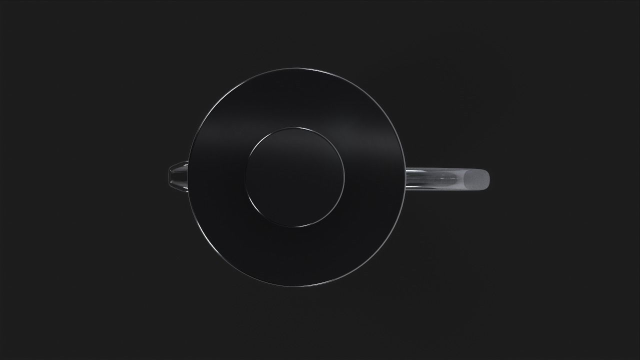 Glass Infuser Pitcher Low-poly 3D model_10