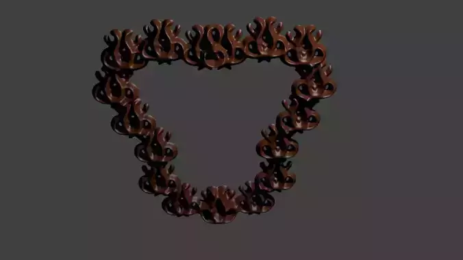 Wooden item for interior decoration