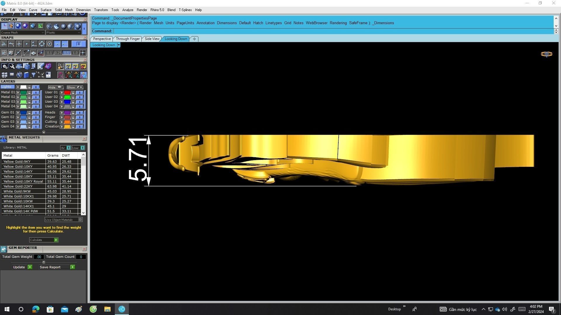 A4624 Phoenix Jewelry Pendant 3D Model 3D print model_5