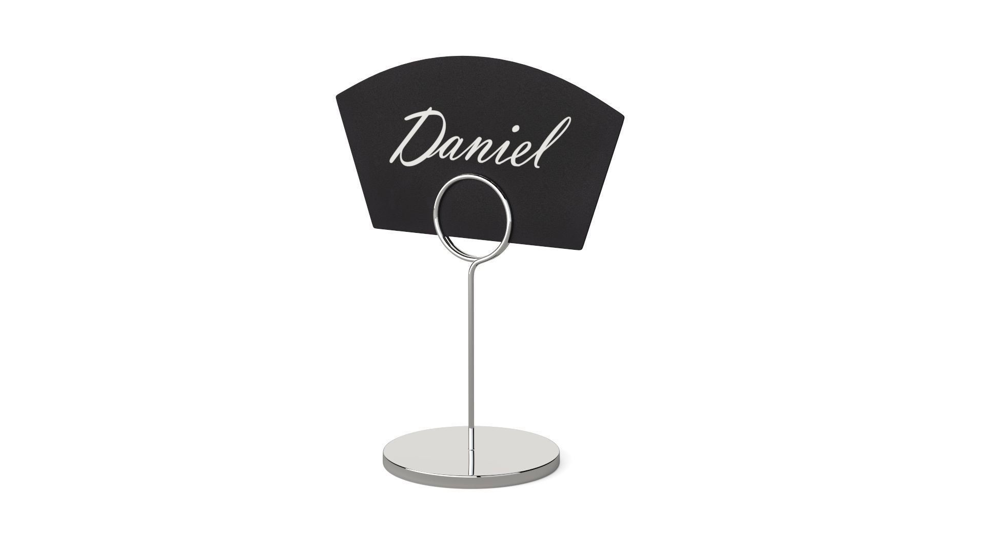 Table Card Holder 3D model_1