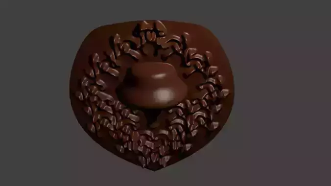 Wooden item for interior decoration