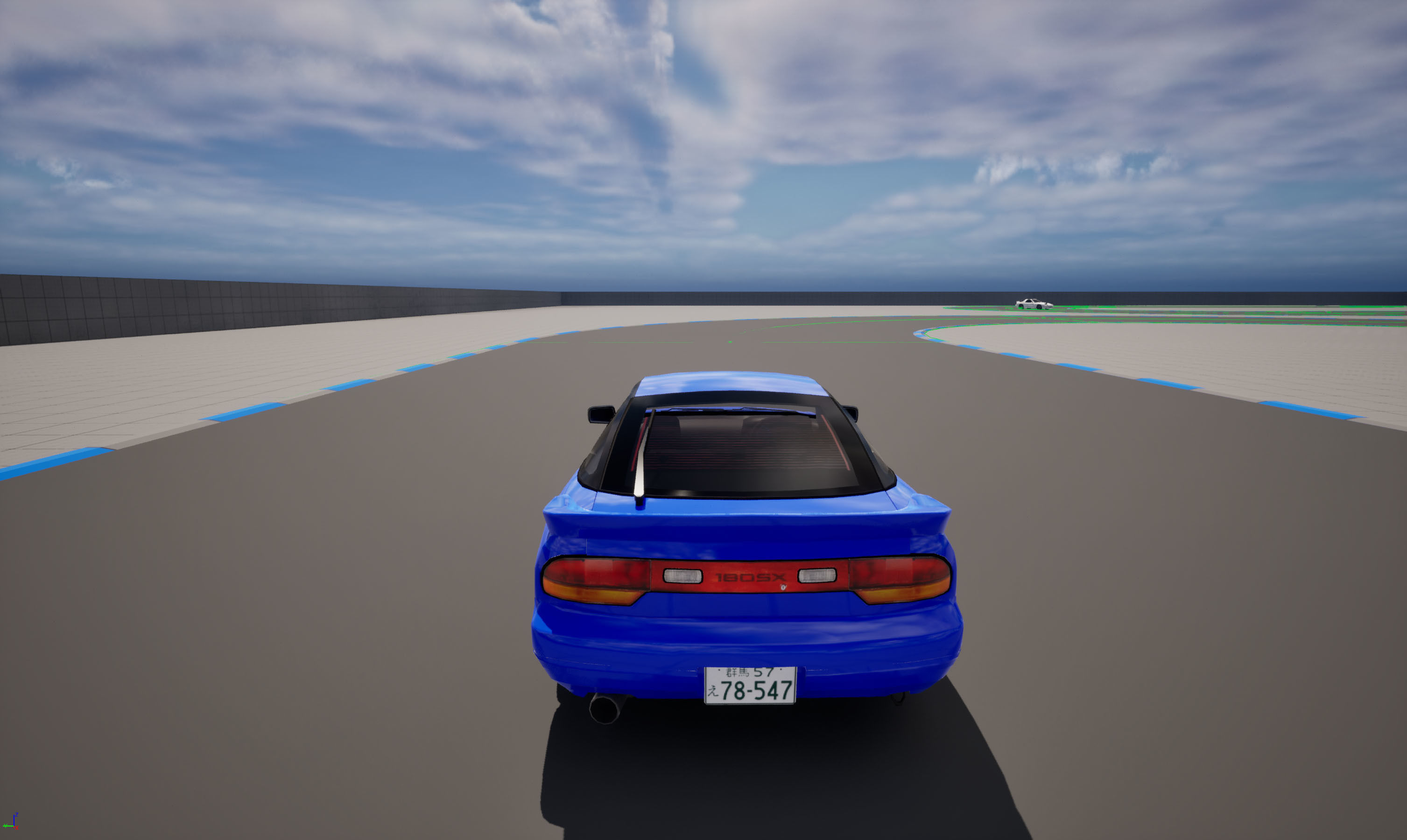 Nissan SilEighty Sil80 Mako Sato Style Initial D Low-poly 3D model_17