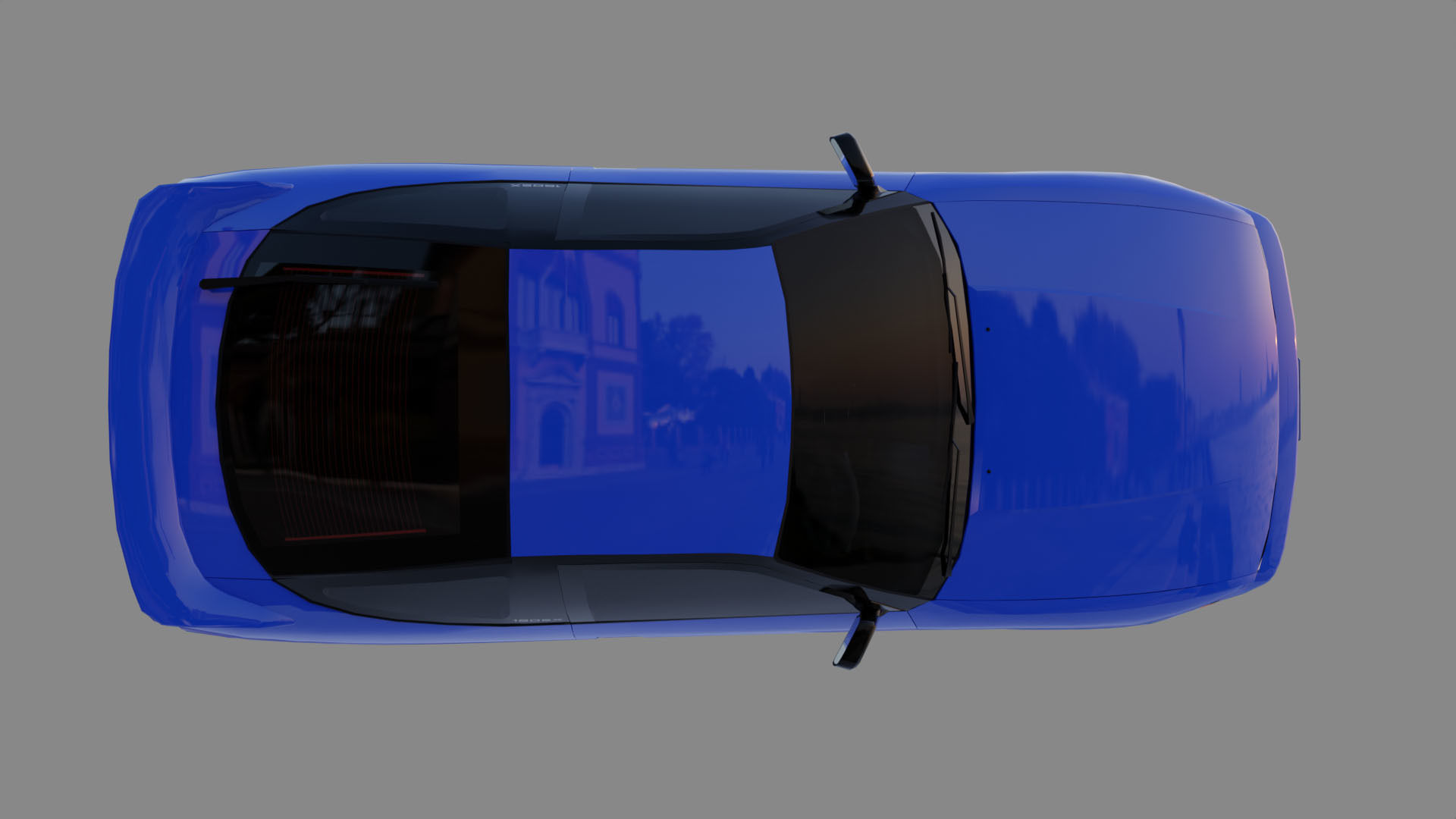 Nissan SilEighty Sil80 Mako Sato Style Initial D Low-poly 3D model_10