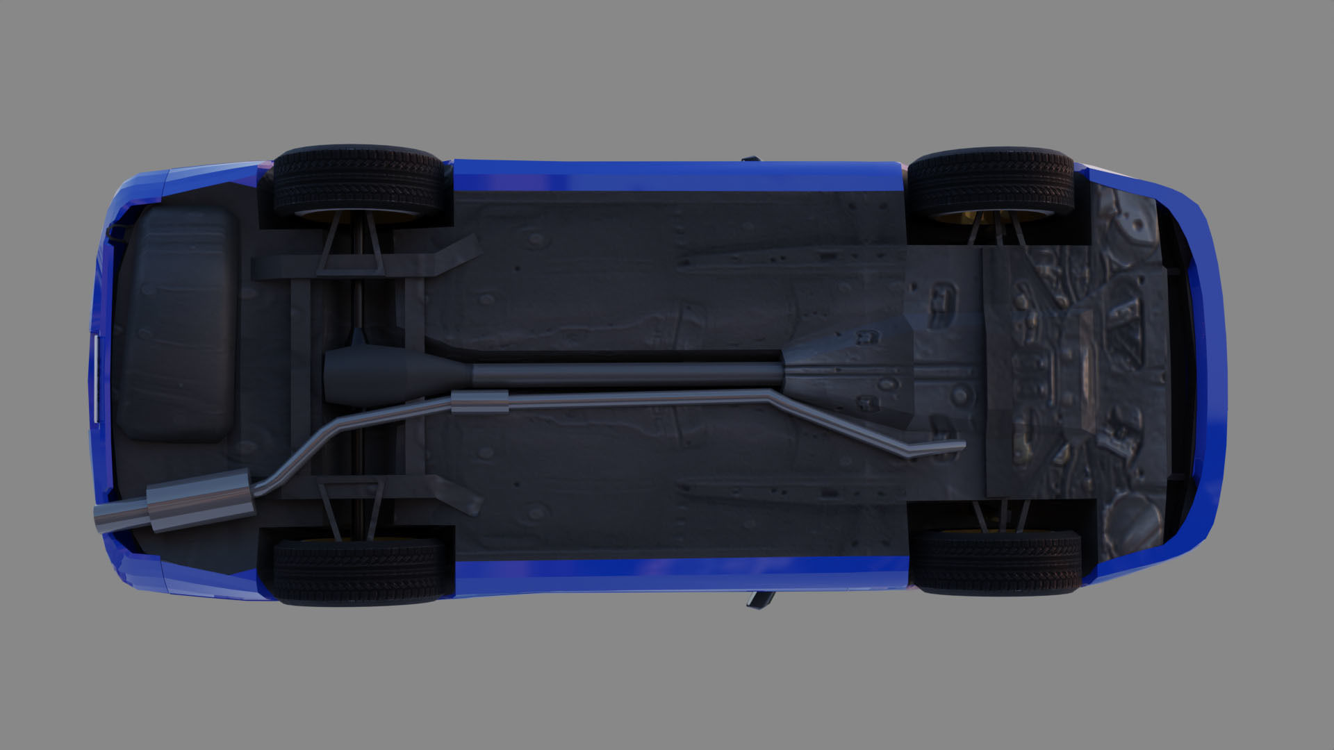 Nissan SilEighty Sil80 Mako Sato Style Initial D Low-poly 3D model_11