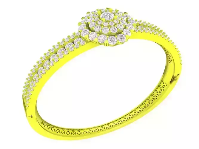 5698 hongkongstyle diamond women bangle bracelets
