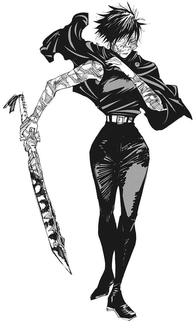 Dragon Bone Sword - Maki Zenin - Jujutsu Kaisen Cosplay 3D print model_2