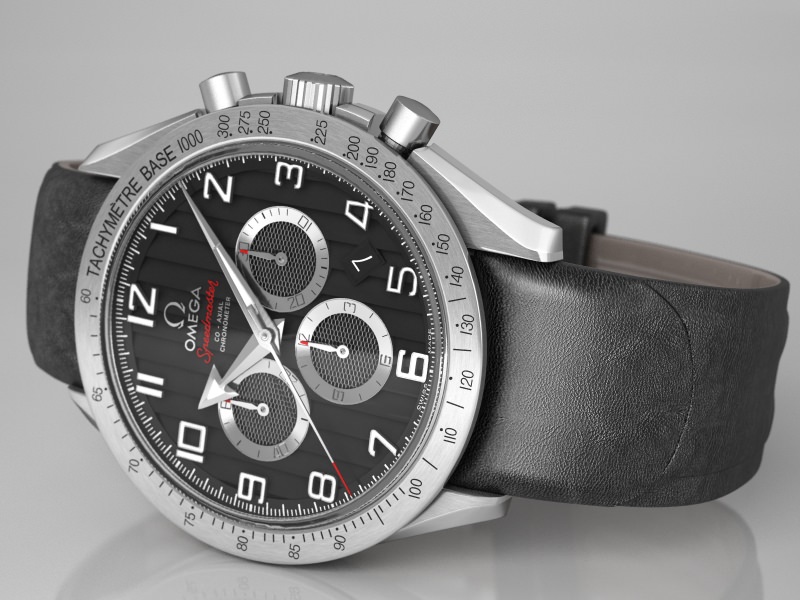 Omega Speedmaster Collection 3D model_55