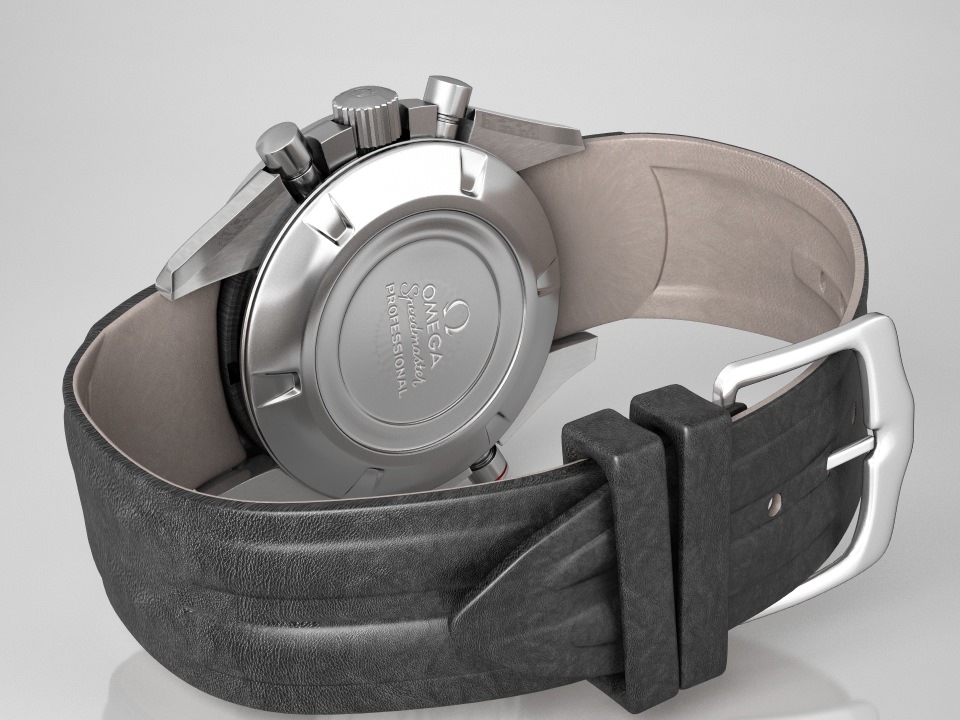 Omega Speedmaster Collection 3D model_38