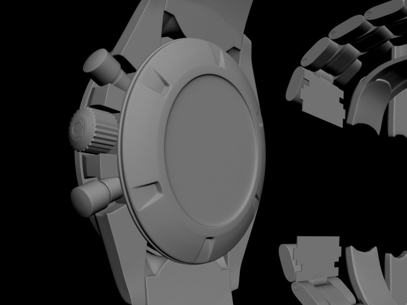 Omega Speedmaster Collection 3D model_53