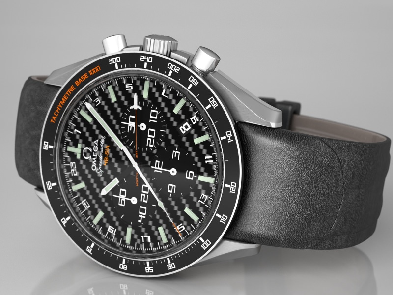 Omega Speedmaster Collection 3D model_49