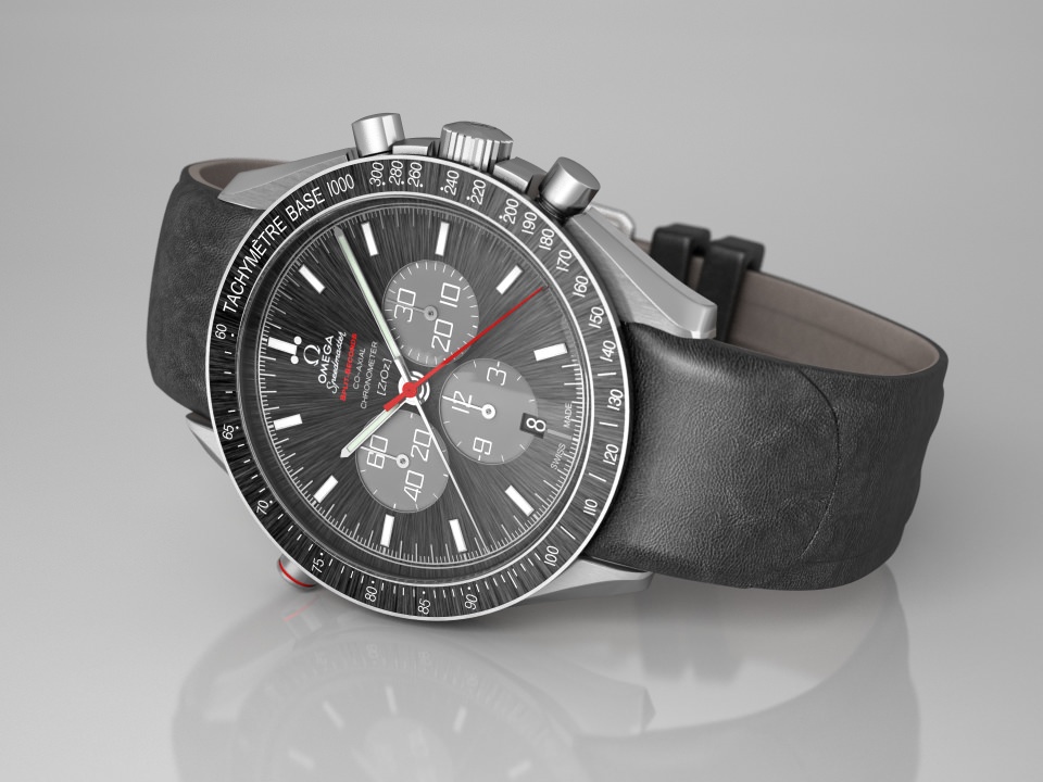 Omega Speedmaster Collection 3D model_37