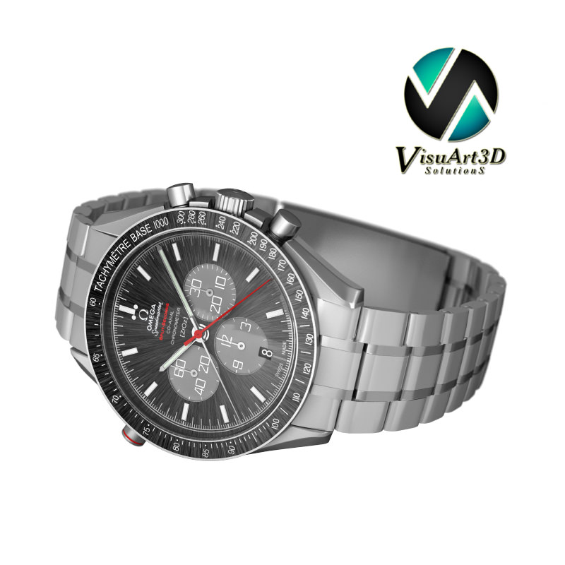 Omega Speedmaster Collection 3D model_24