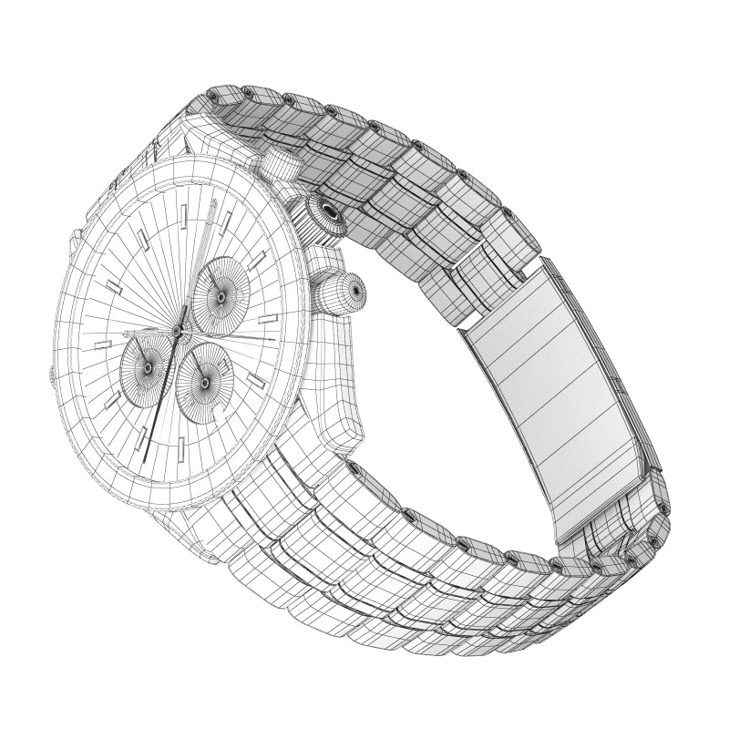 Omega Speedmaster Collection 3D model_29