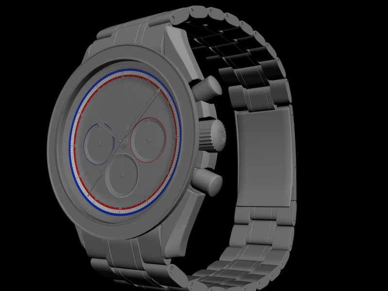 Omega Speedmaster Collection 3D model_47