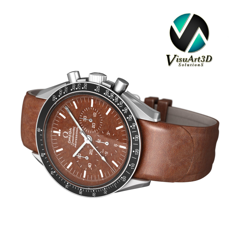 Omega Speedmaster Collection 3D model_18