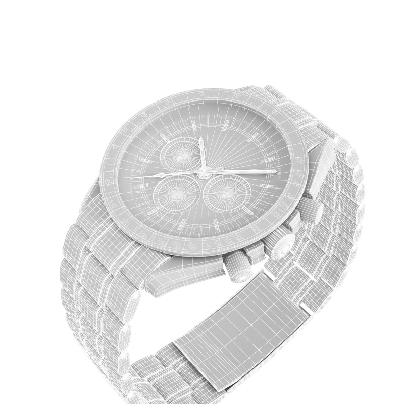 Omega Speedmaster Collection 3D model_10