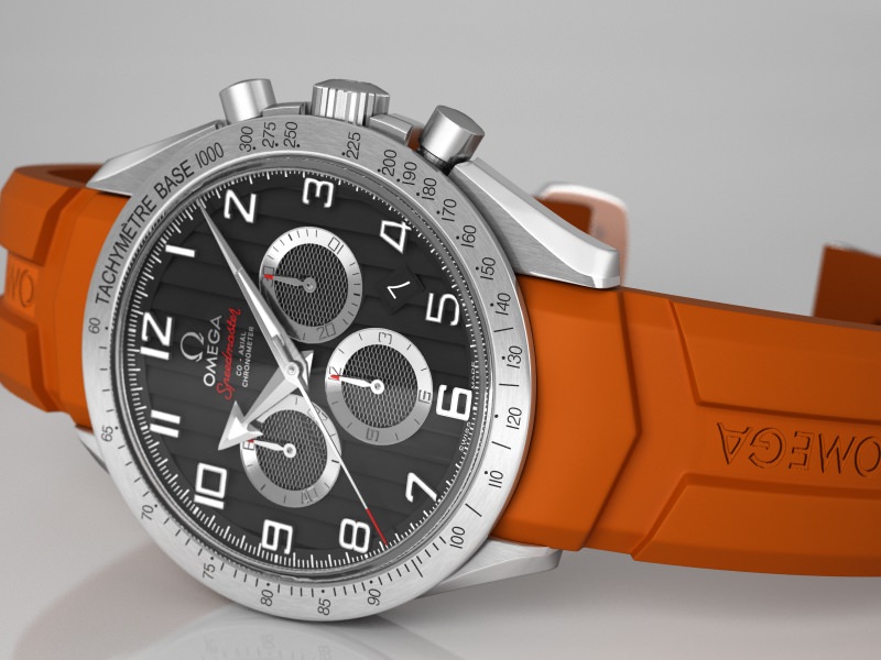 Omega Speedmaster Collection 3D model_56