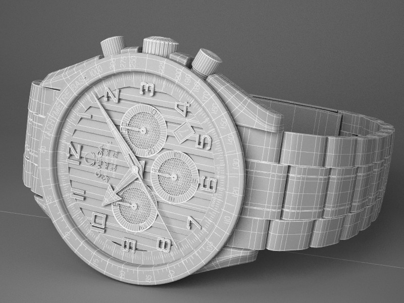 Omega Speedmaster Collection 3D model_63