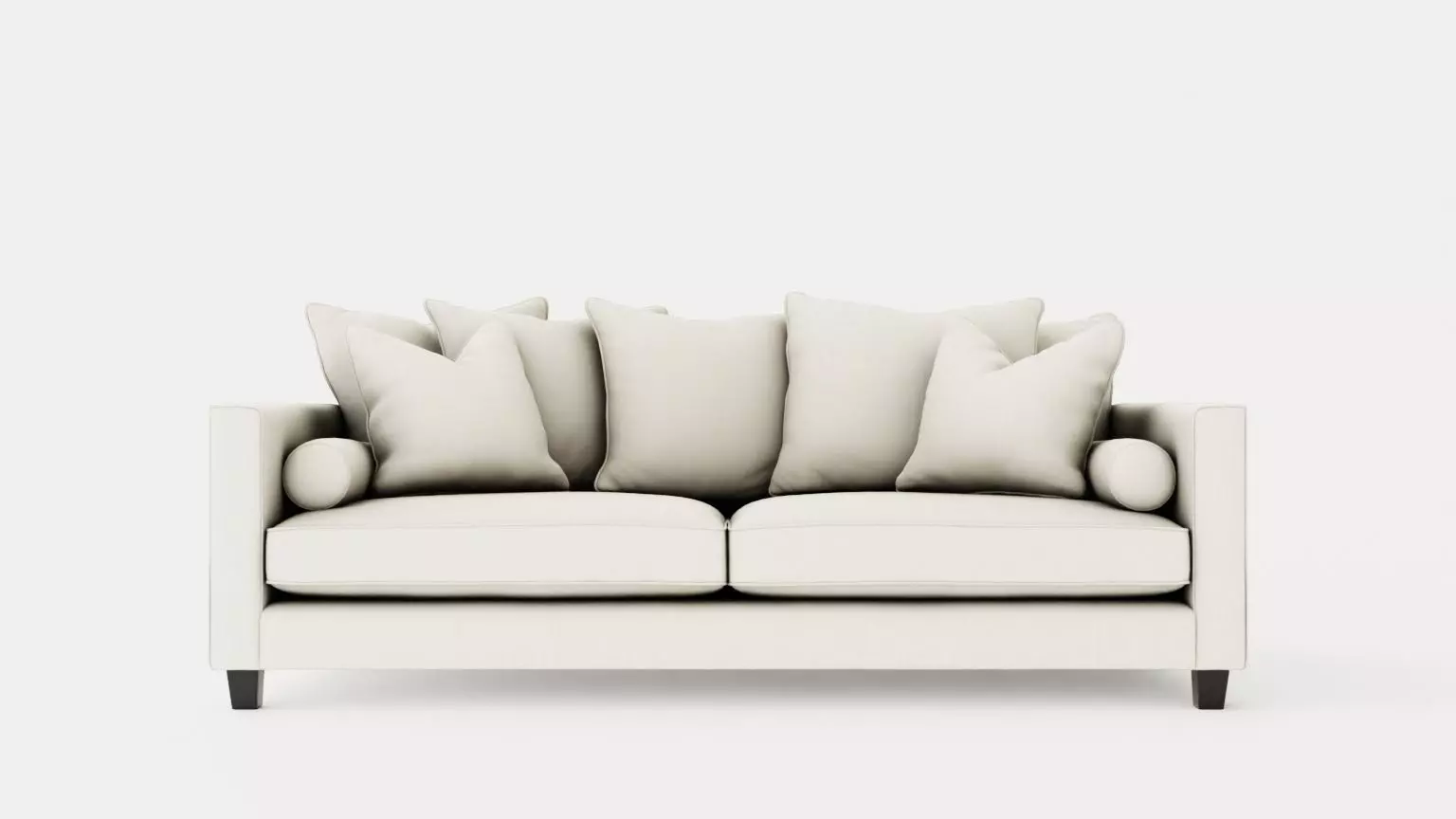 Nevada 3-seater sofa Low-poly 3D model_0