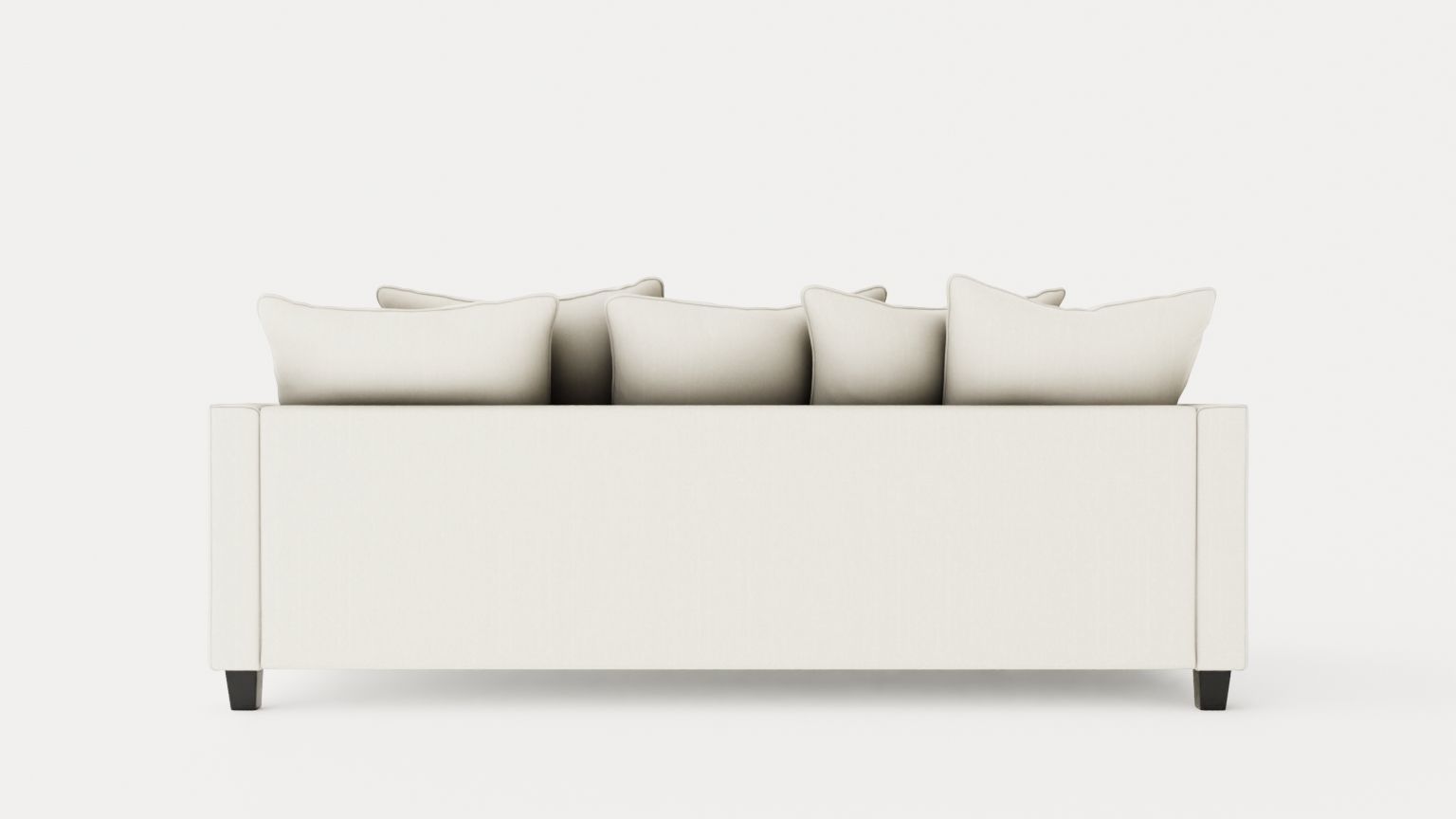 Nevada 3-seater sofa Low-poly 3D model_4