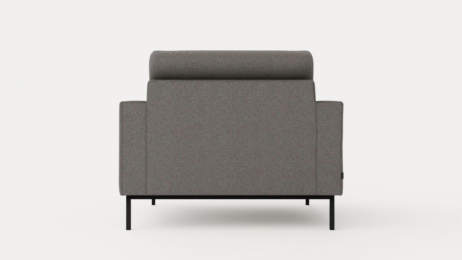 Francis armchair Low-poly 3D model_4