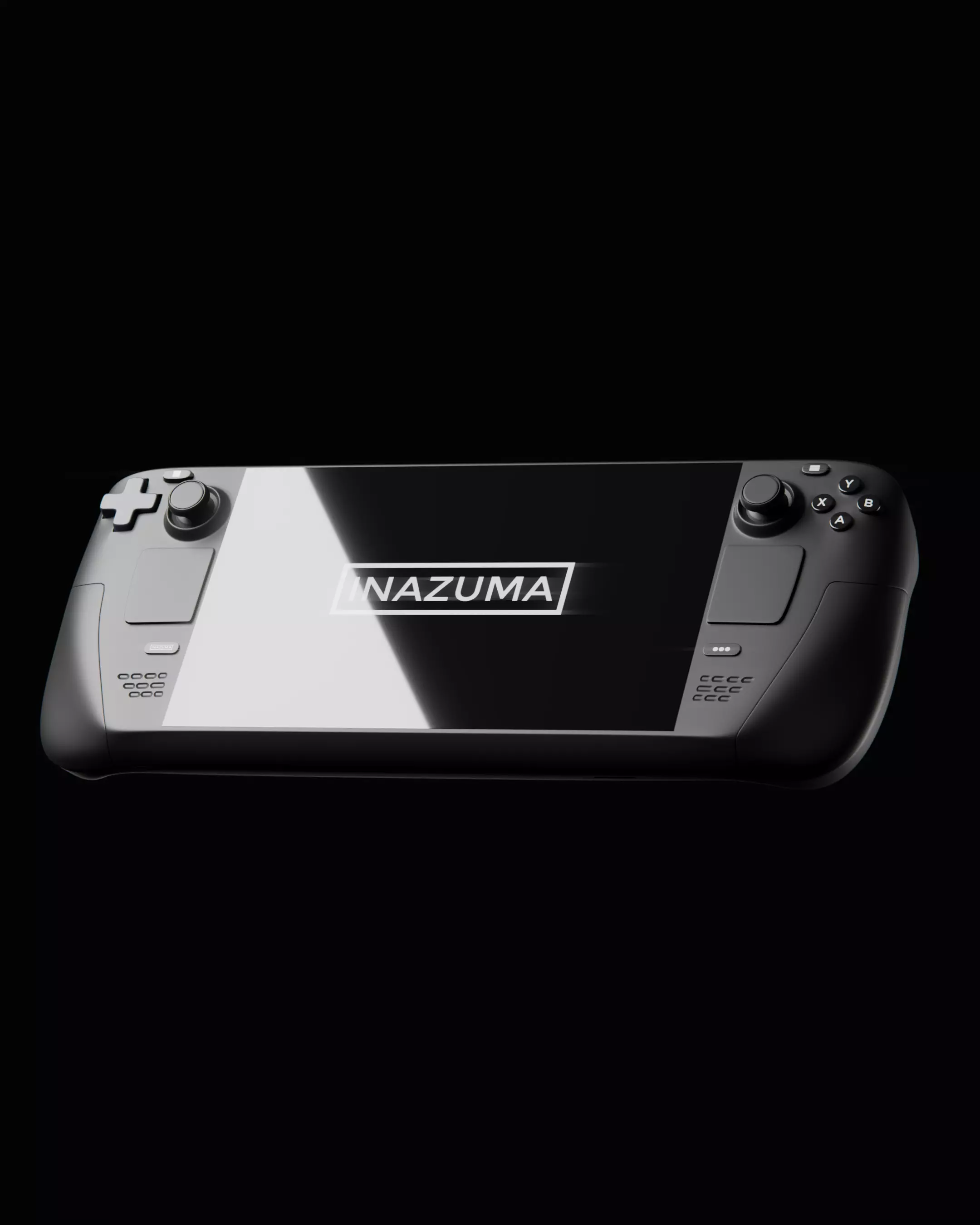 Game deck console 3D model_0