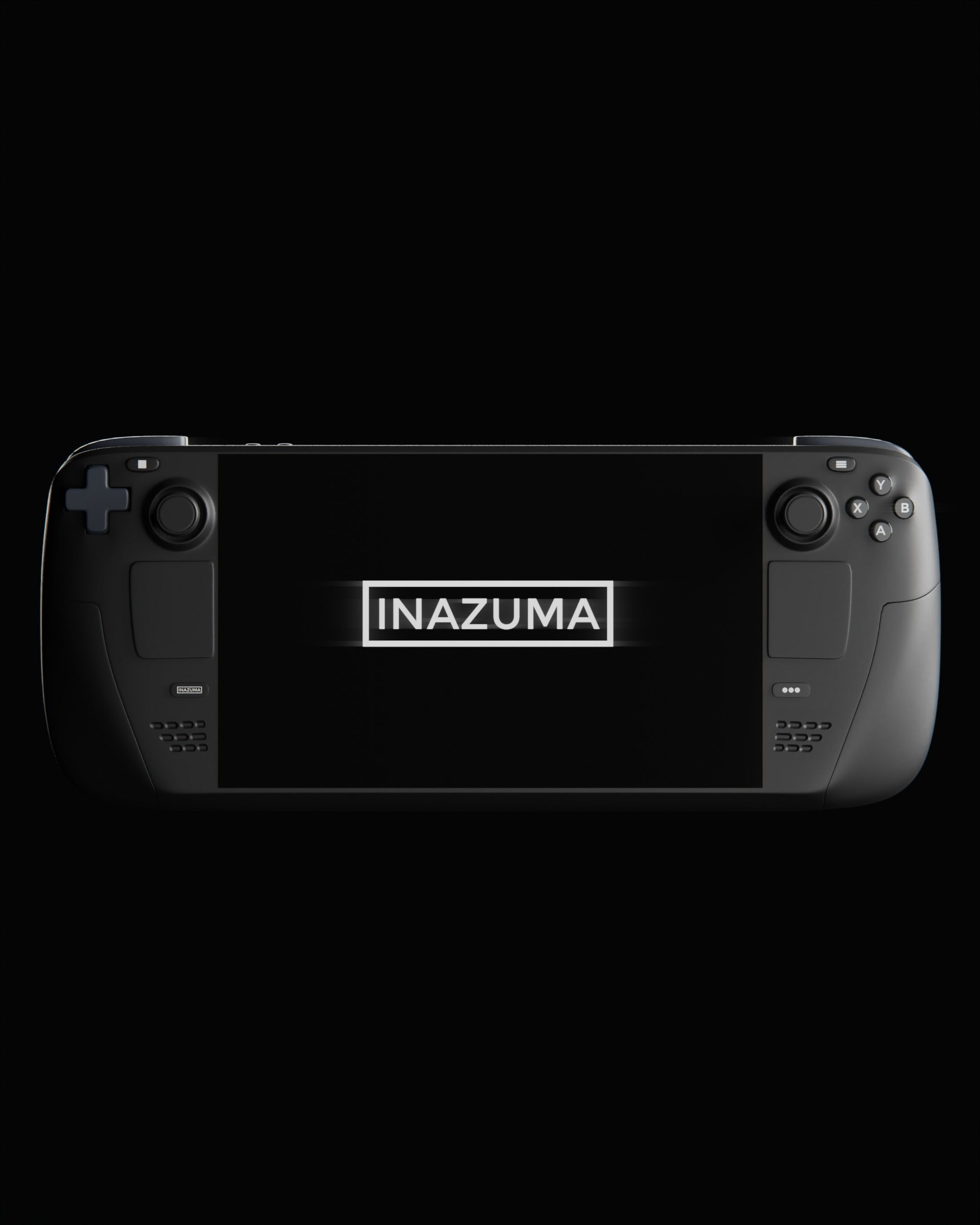 Game deck console 3D model_2