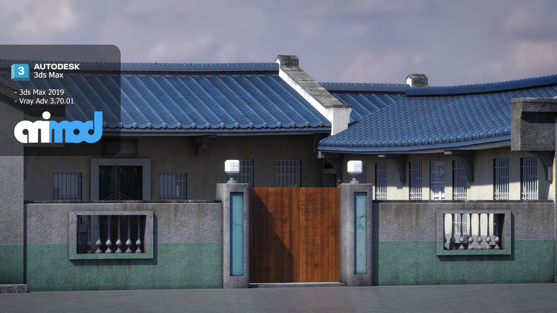 San He Yuan 04 3D model_4