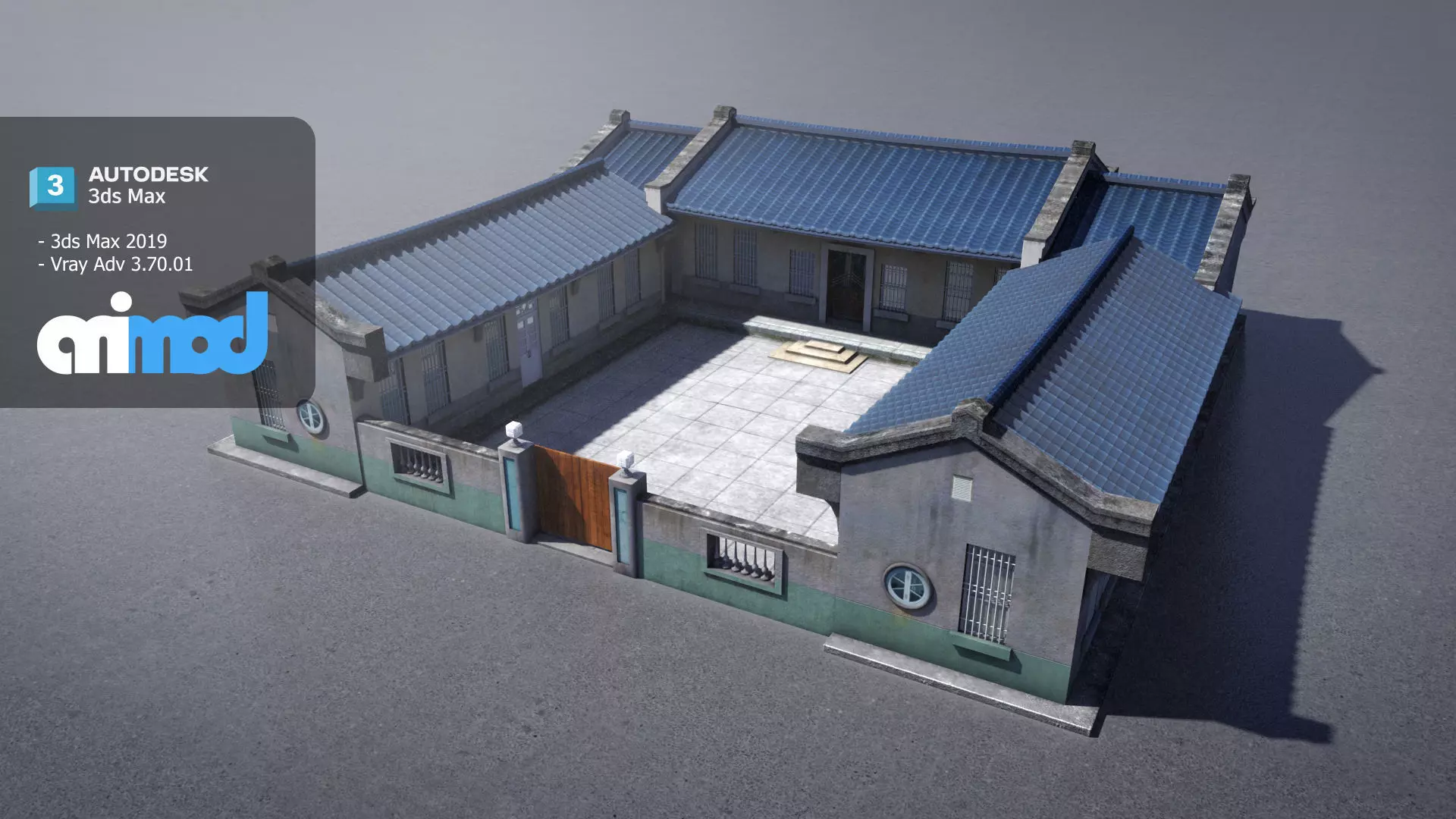 San He Yuan 04 3D model_0